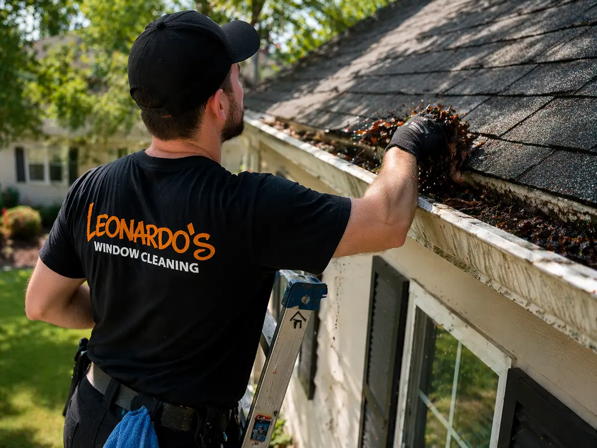 Gutter cleaning North Olmsted